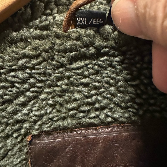 New River leather trench coat - Picture 3 of 6